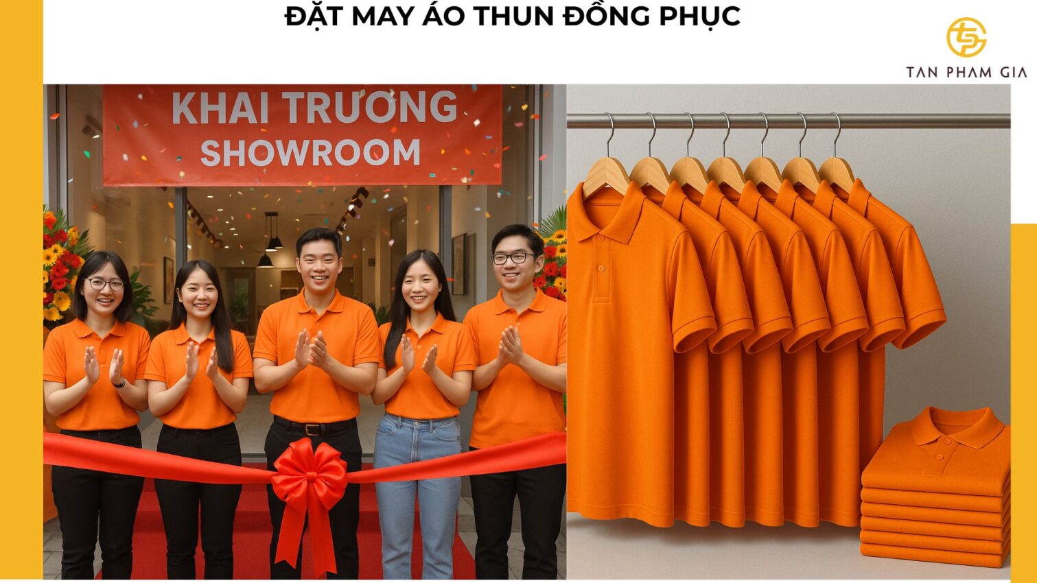 Đặt may áo thun đồng phục