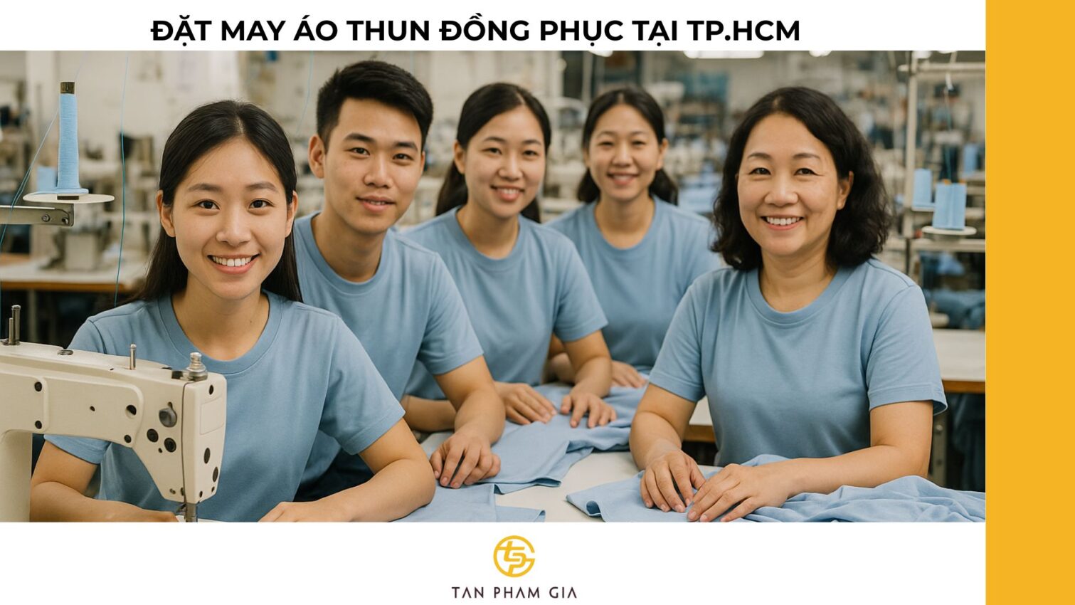 Đặt may áo thun đồng phục tại TP.HCM