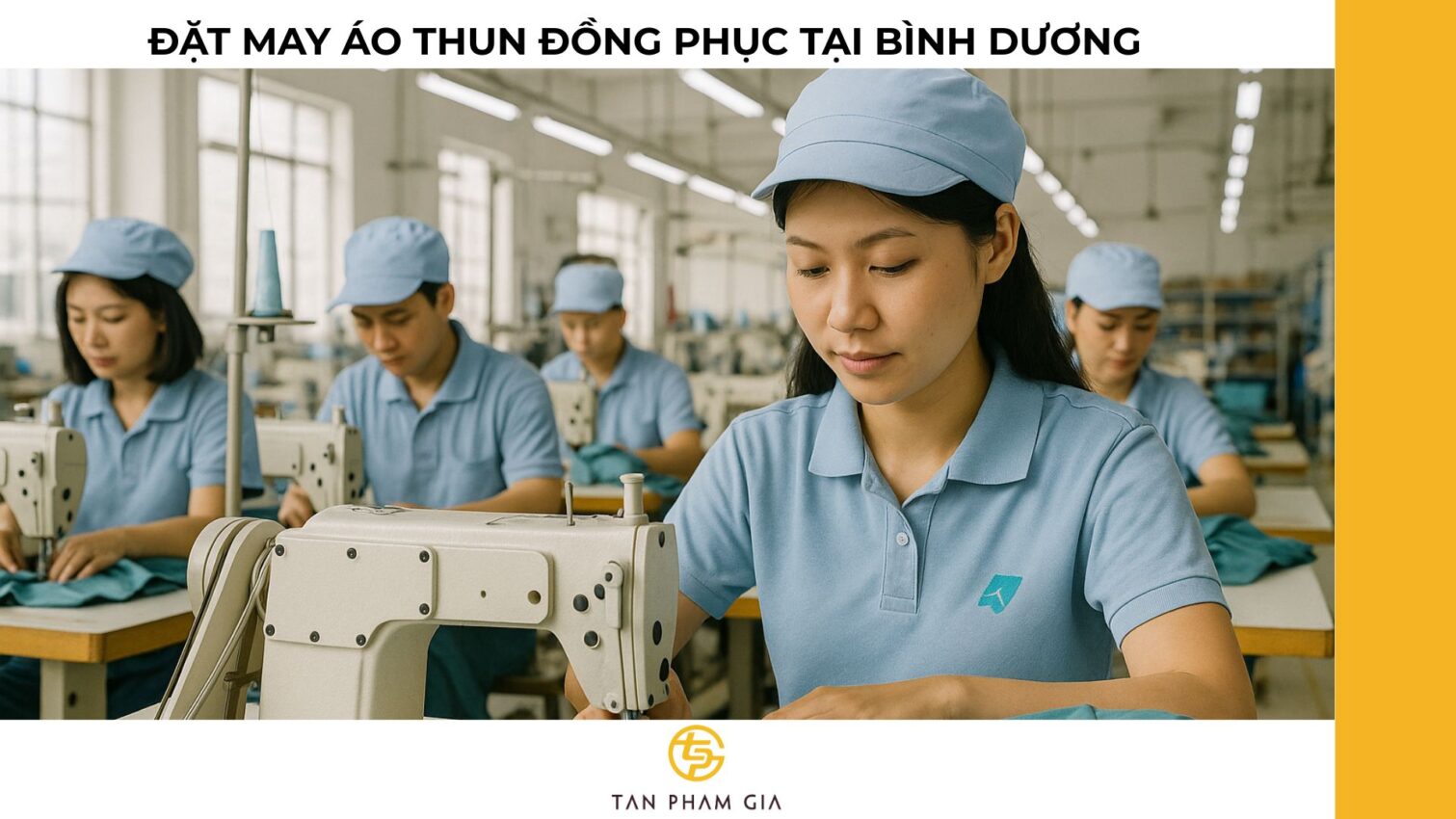 Đặt may áo thun đồng phục tại Bình Dương