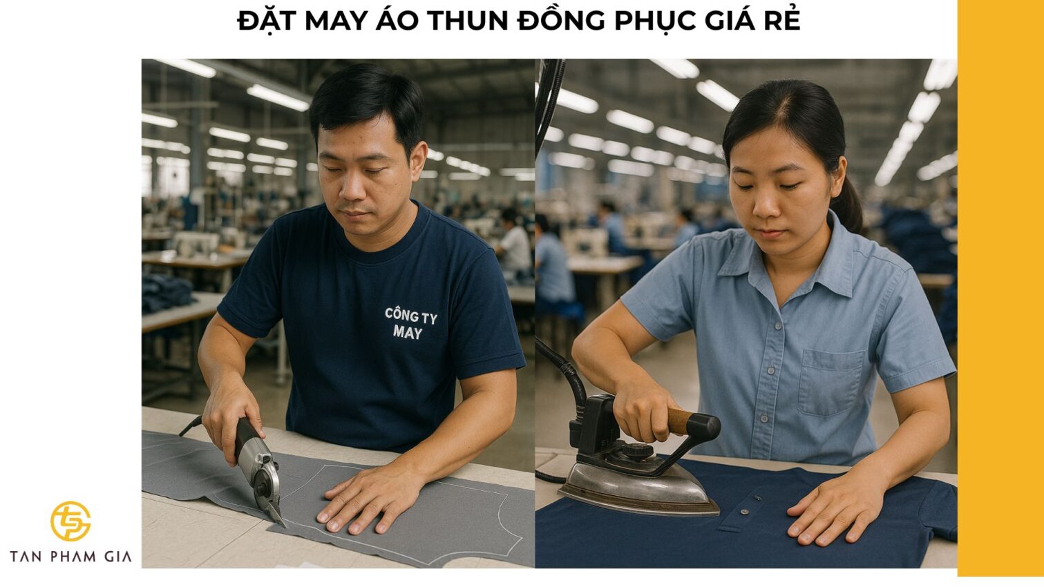 Đặt may áo thun đồng phục giá rẻ