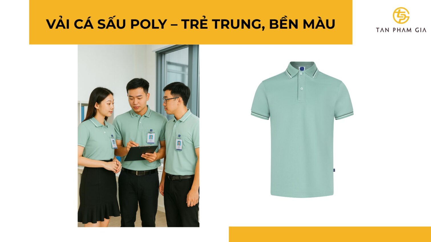 Mẫu áo thun đồng phục công ty phong cách startup