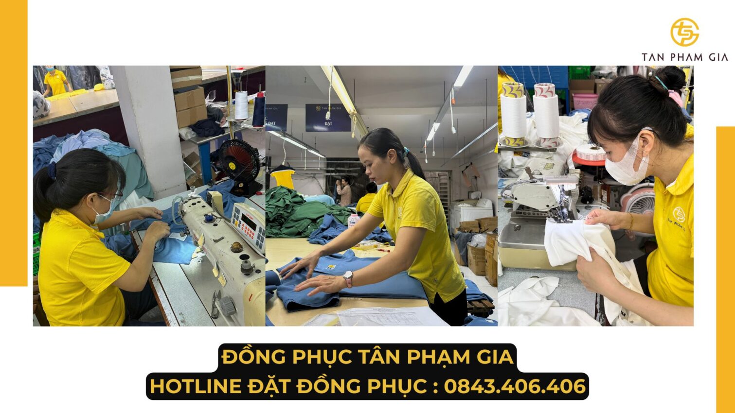 Tân Phạm Gia - Đơn vị cung cấp đồng phục đa dạng uy tín chất lượng