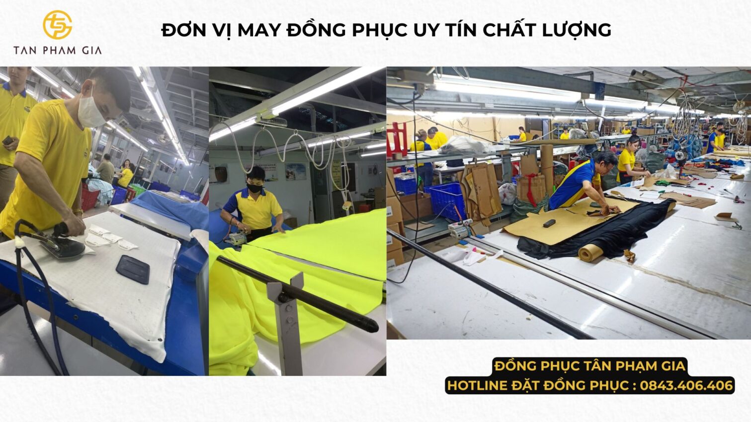 Tân Phạm Gia - Đơn vị cung cấp đồng phục uy tín chất lượng