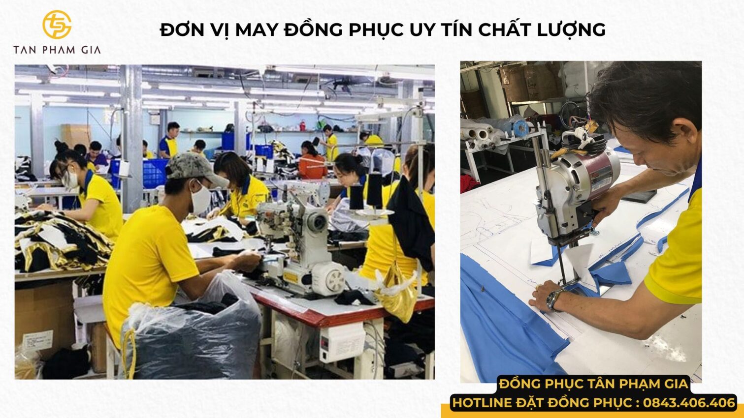 Tân Phạm Gia - Đơn vị cung cấp đồng phục uy tín chất lượng