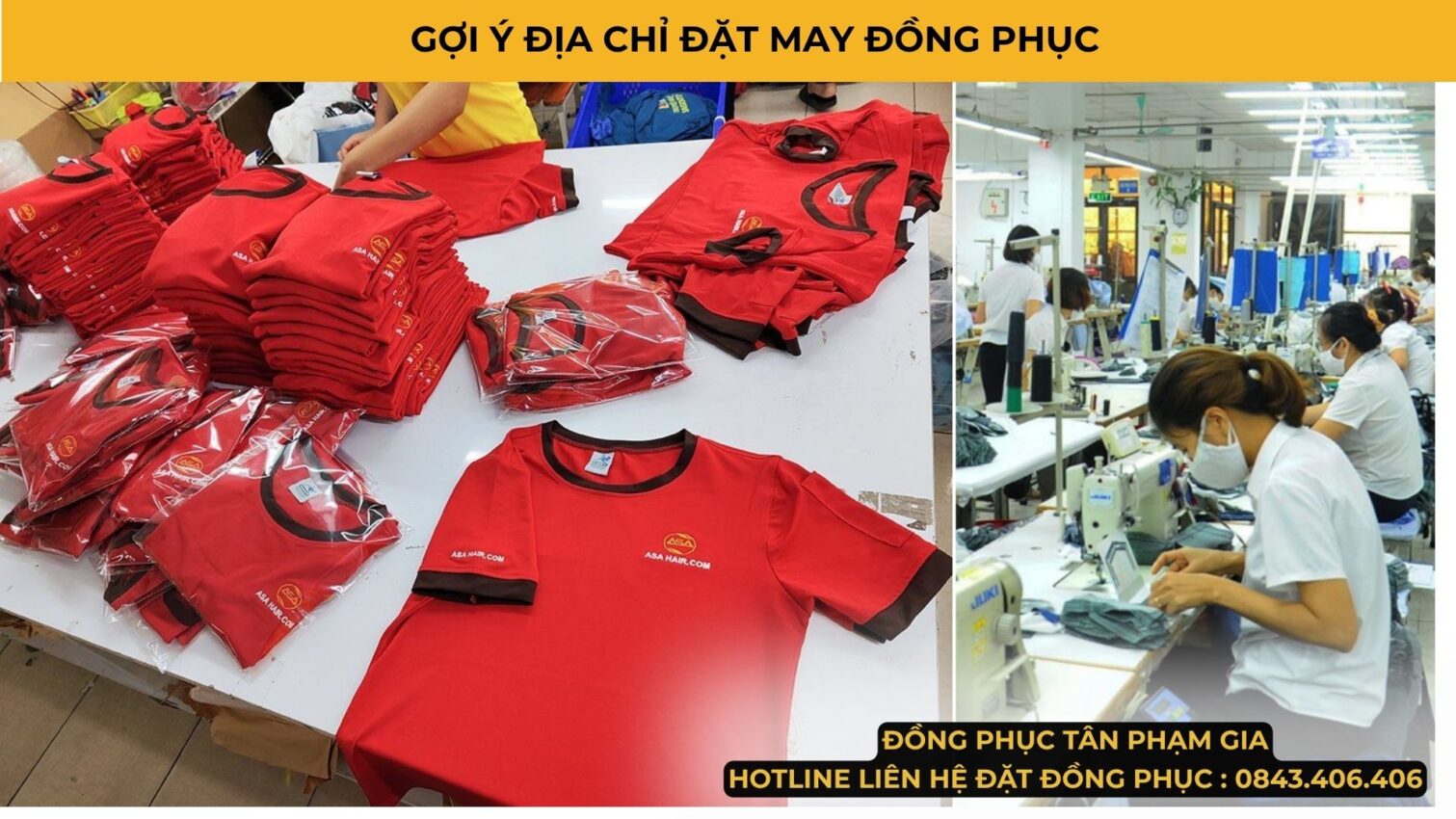 Tân Phạm Gia - Đơn vị may đồng phục uy tín chất lượng