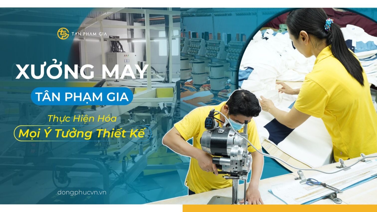 Tân Phạm Gia - Đơn vị may đồng phục uy tín chất lượng