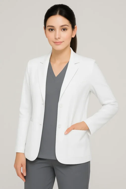 Đồng Phục Áo Blouse Nữ Ngắn
