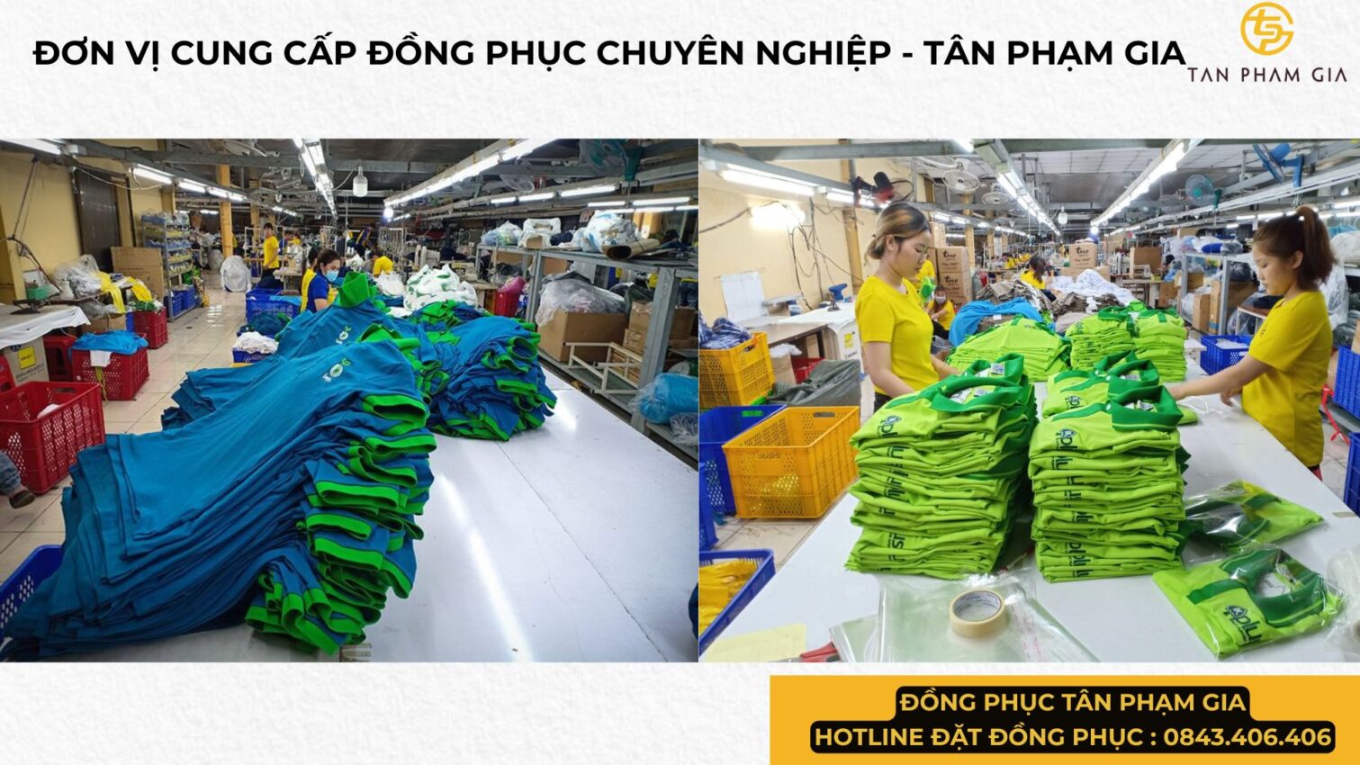 Đơn vị cung cấp đồng phục chuyên nghiệp - Tân Phạm Gia
