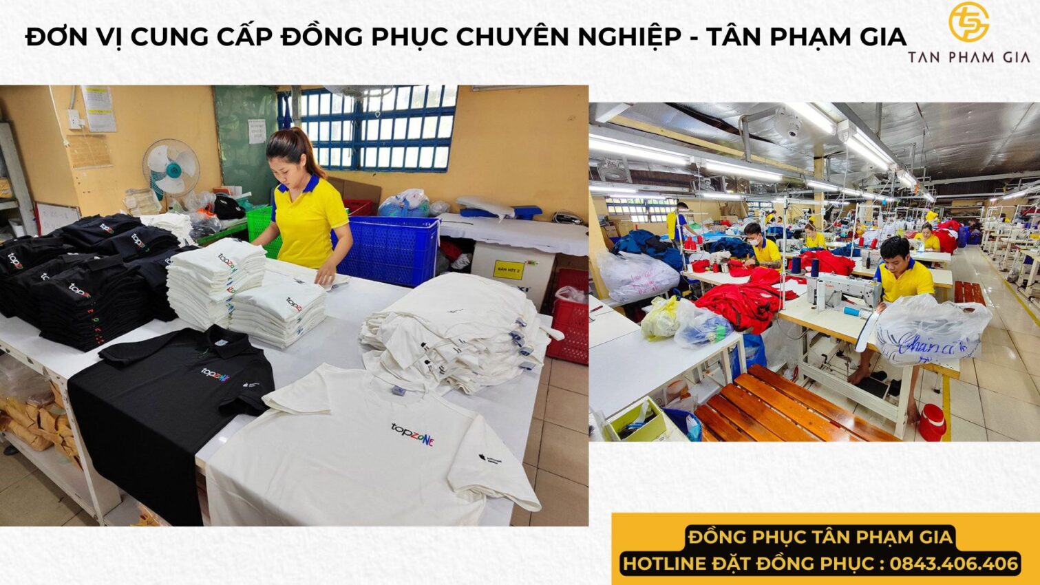 Đơn vị cung cấp đồng phục chuyên nghiệp - Tân Phạm Gia