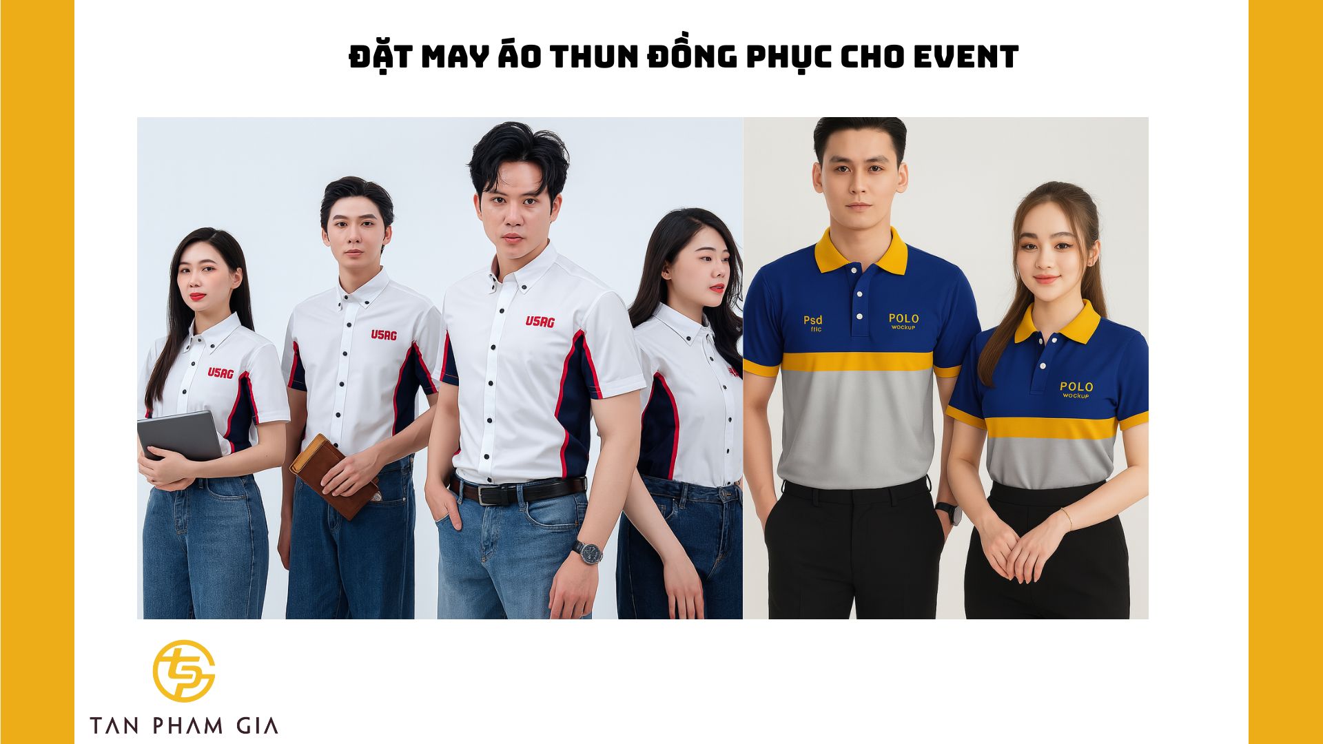 Đặt may áo thun đồng phục cho event