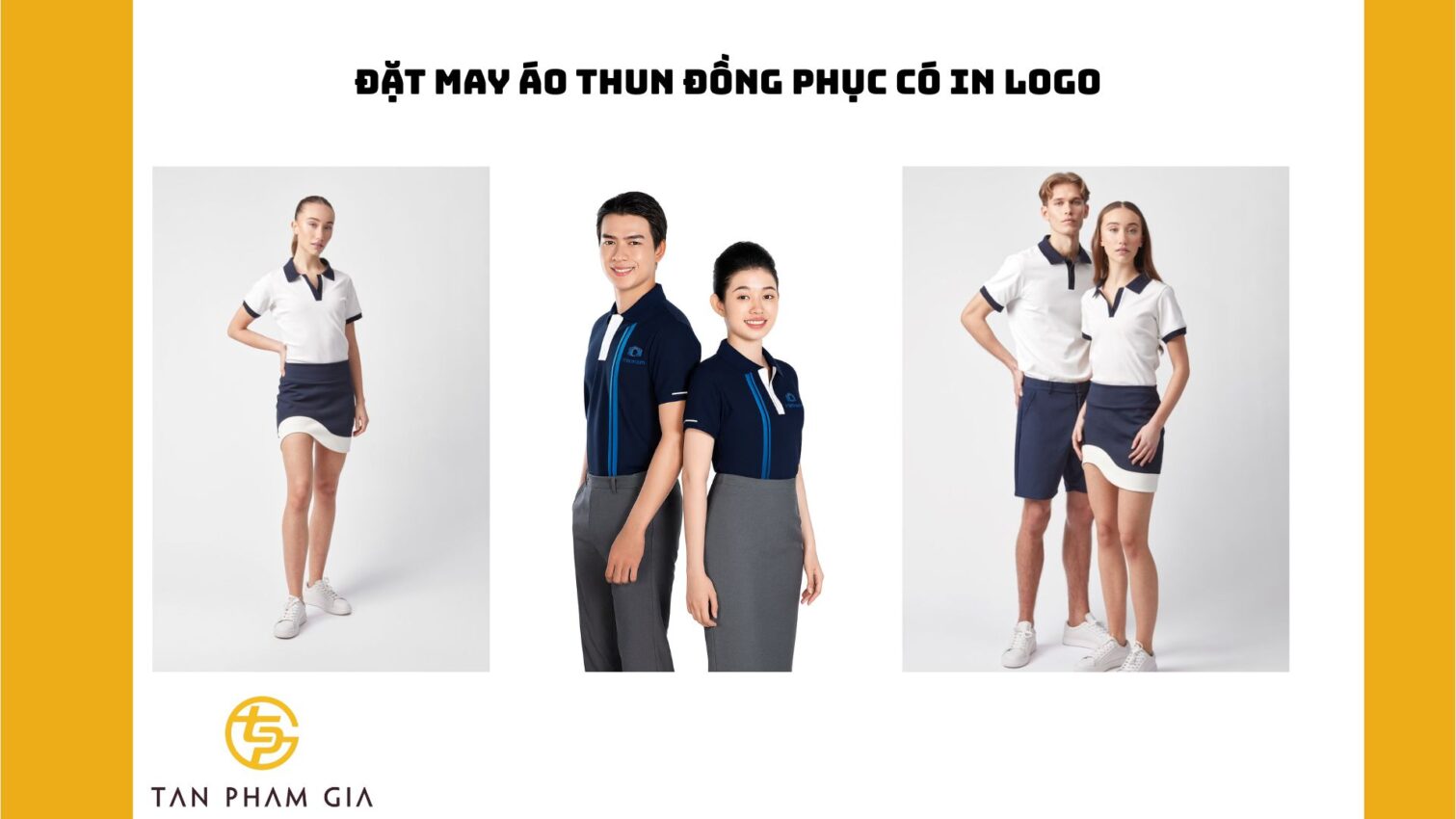 Đặt may áo thun đồng phục có in logo