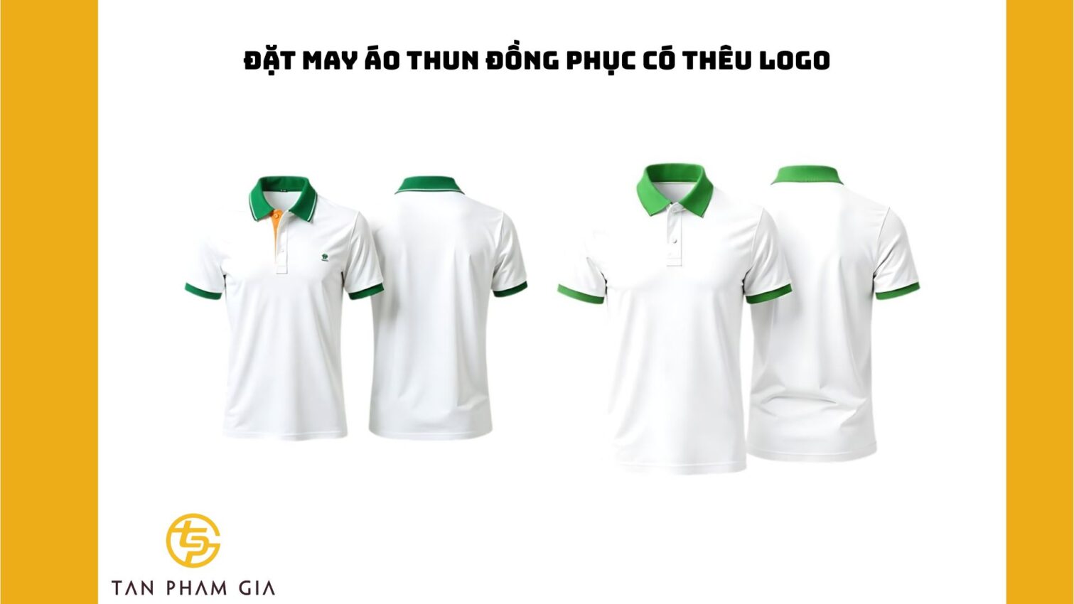 Đặt may áo thun đồng phục có thêu logo
