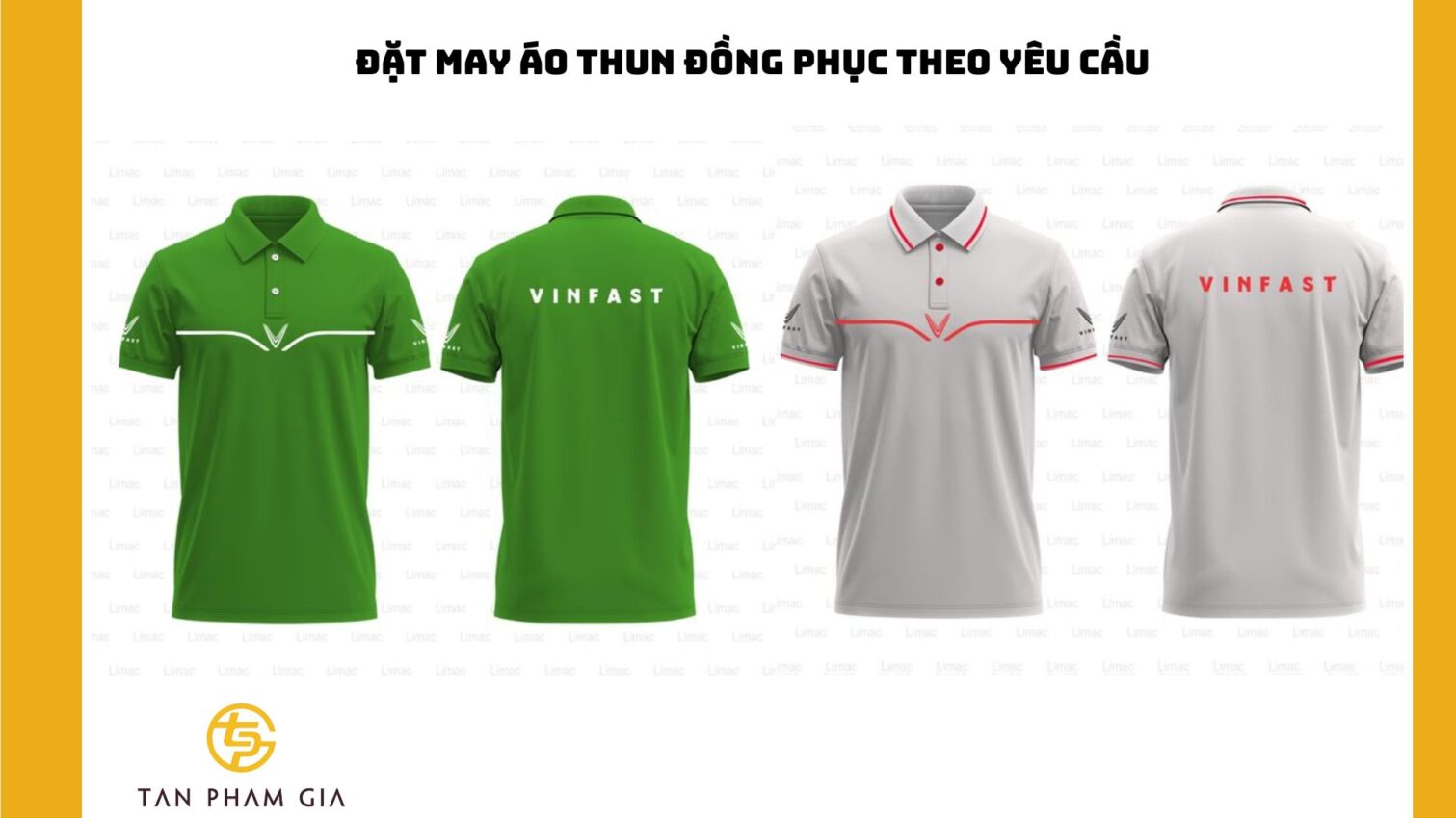 Đặt may áo thun đồng phục theo yêu cầu