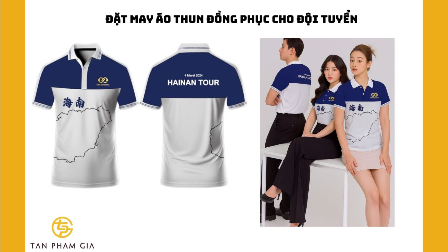 Đặt may áo thun đồng phục cho đội tuyển