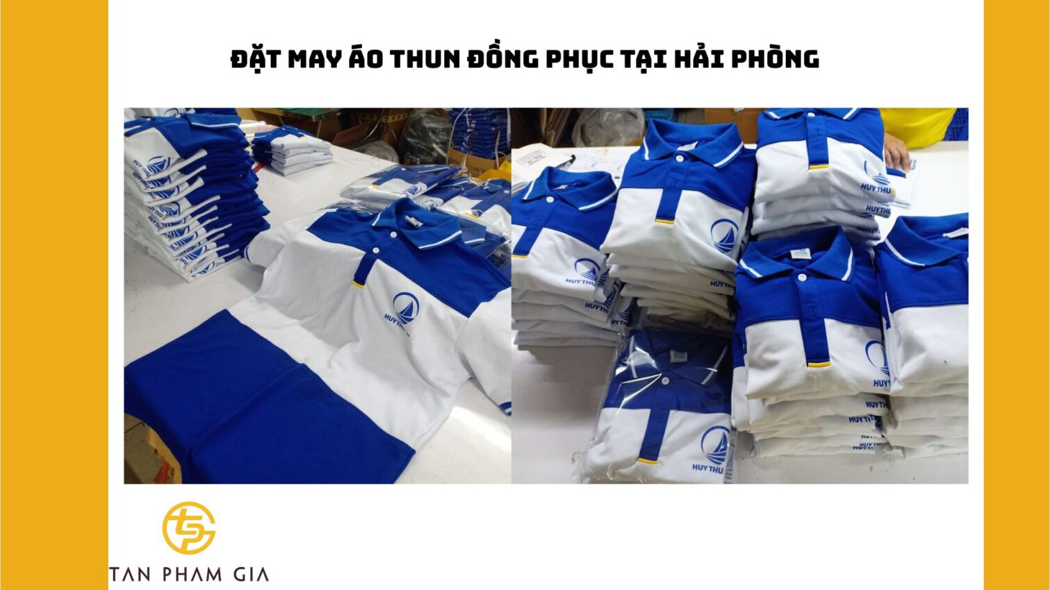 Đặt may áo thun đồng phục tại Hải Phòng