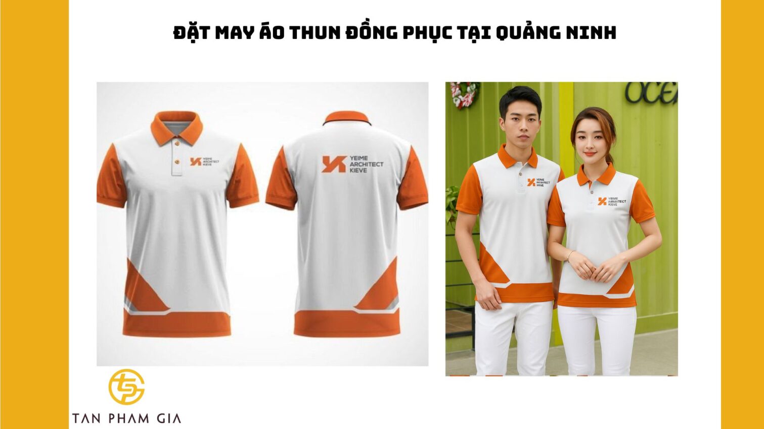 Đặt may áo thun đồng phục tại Quảng Ninh