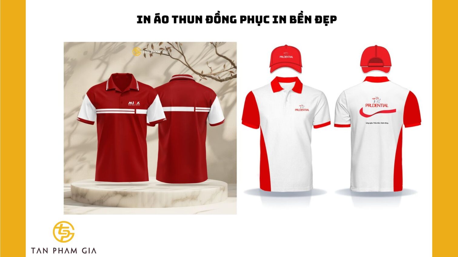 In áo thun đồng phục in bền đẹp