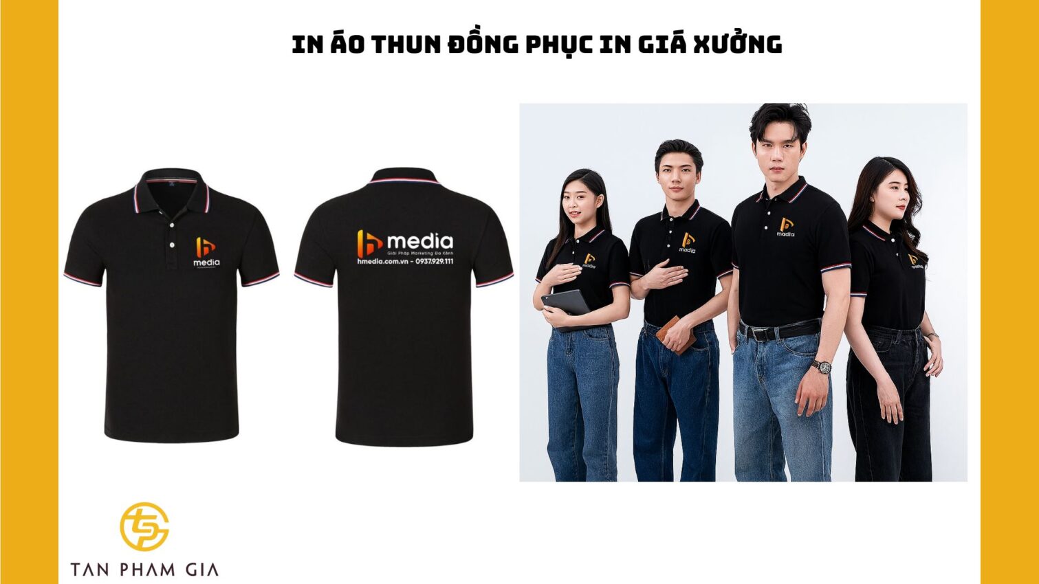 In áo thun đồng phục in giá xưởng