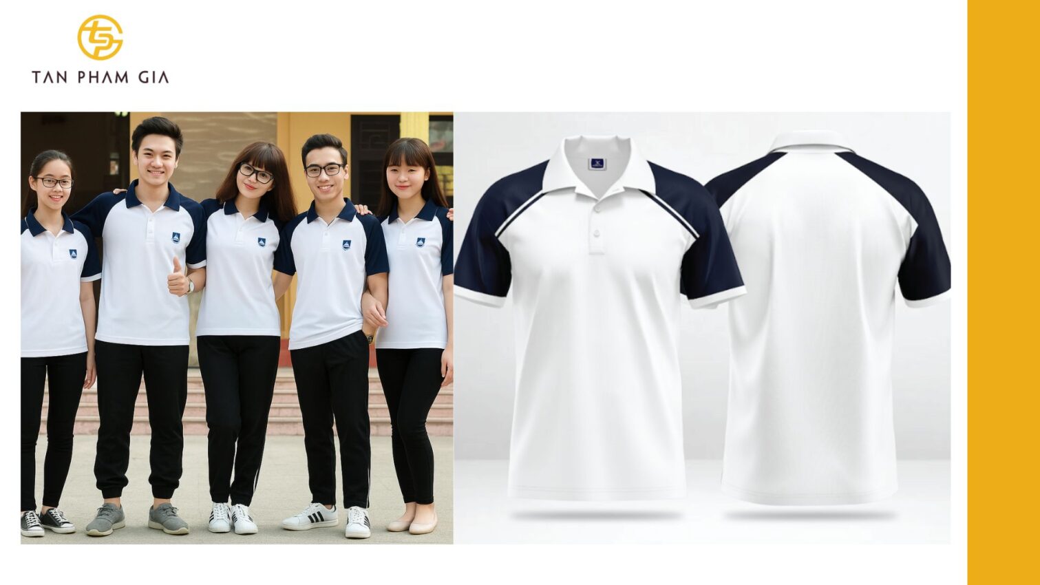 Mẫu áo thun đồng phục nhóm đi du lịch cá tính