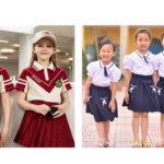 Mẫu áo thun đồng phục học sinh màu sắc sáng tạo Mẫu áo thun đồng phục học sinh màu sắc sáng tạo