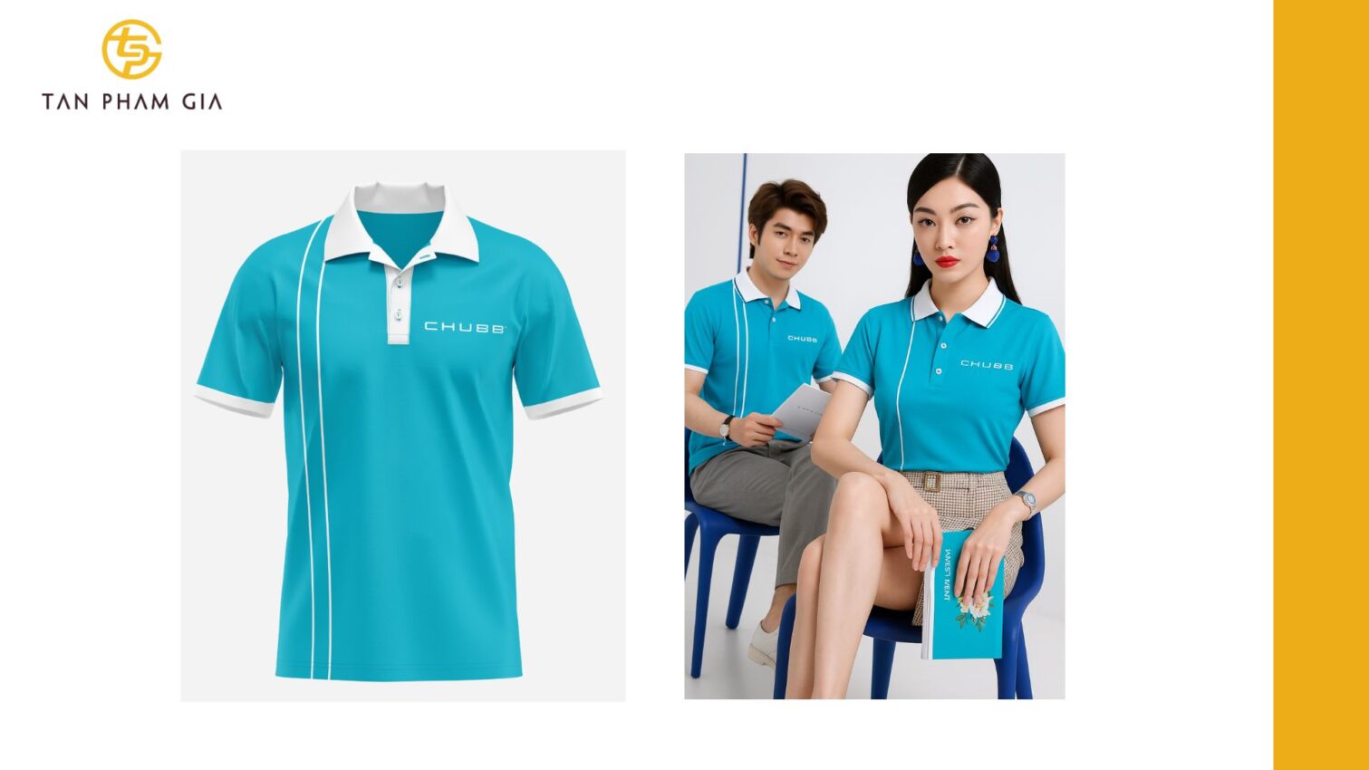 Mẫu áo thun đồng phục chất vải cá sấu bền đẹp