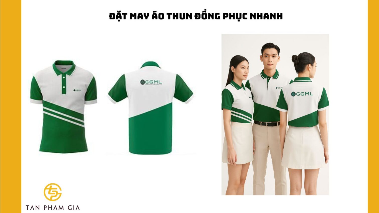 Đặt may áo thun đồng phục nhanh