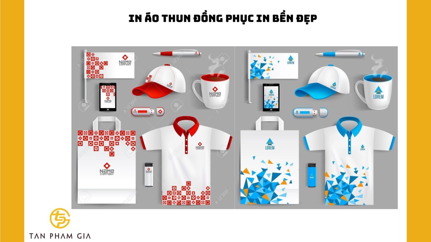 In áo thun đồng phục in bền đẹp