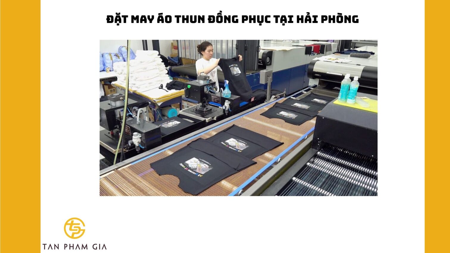 Đặt may áo thun đồng phục tại Hải Phòng