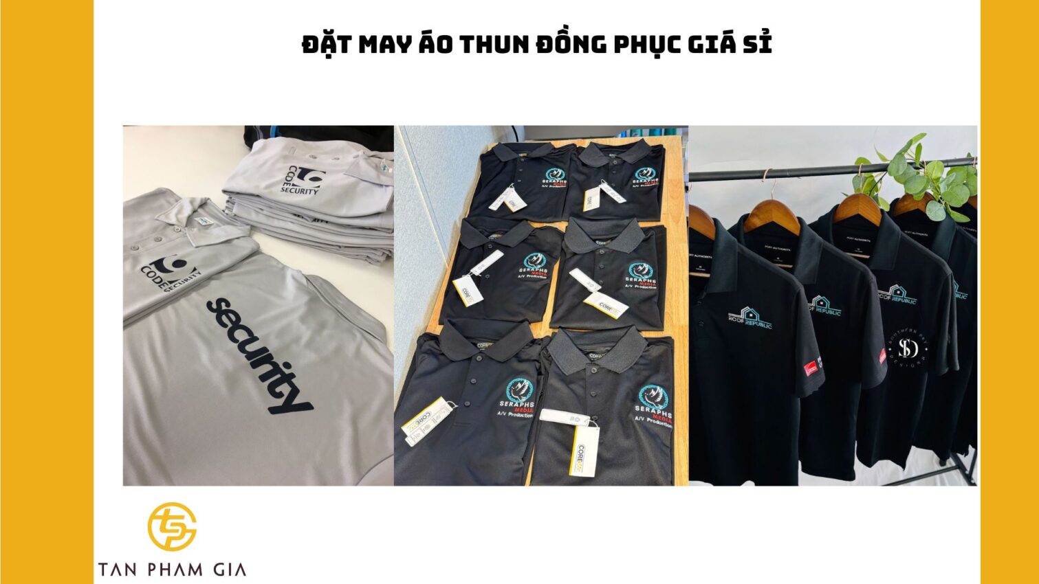 Đặt may áo thun đồng phục giá sỉ