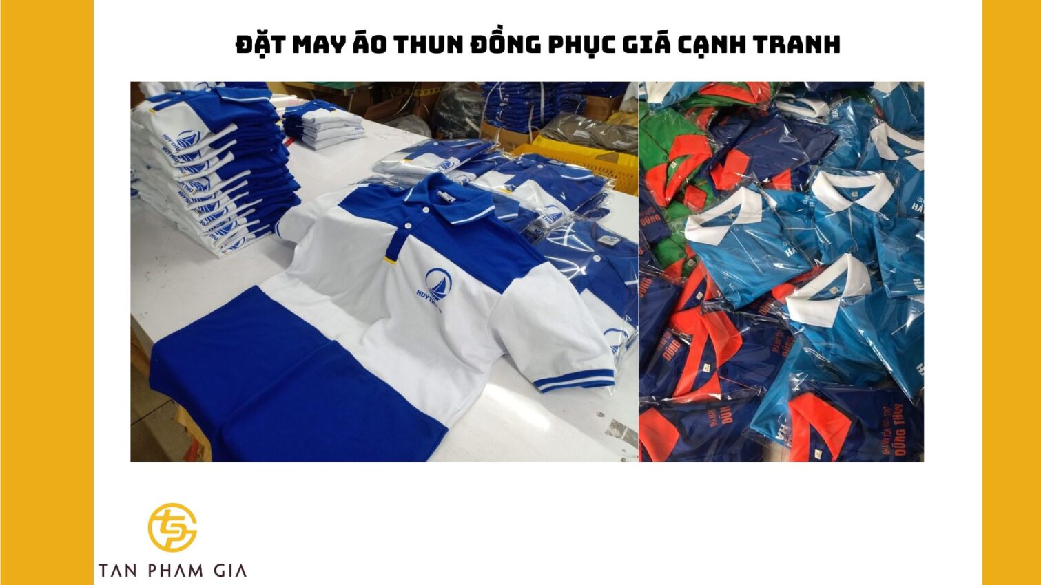 Đặt may áo thun đồng phục giá cạnh tranh