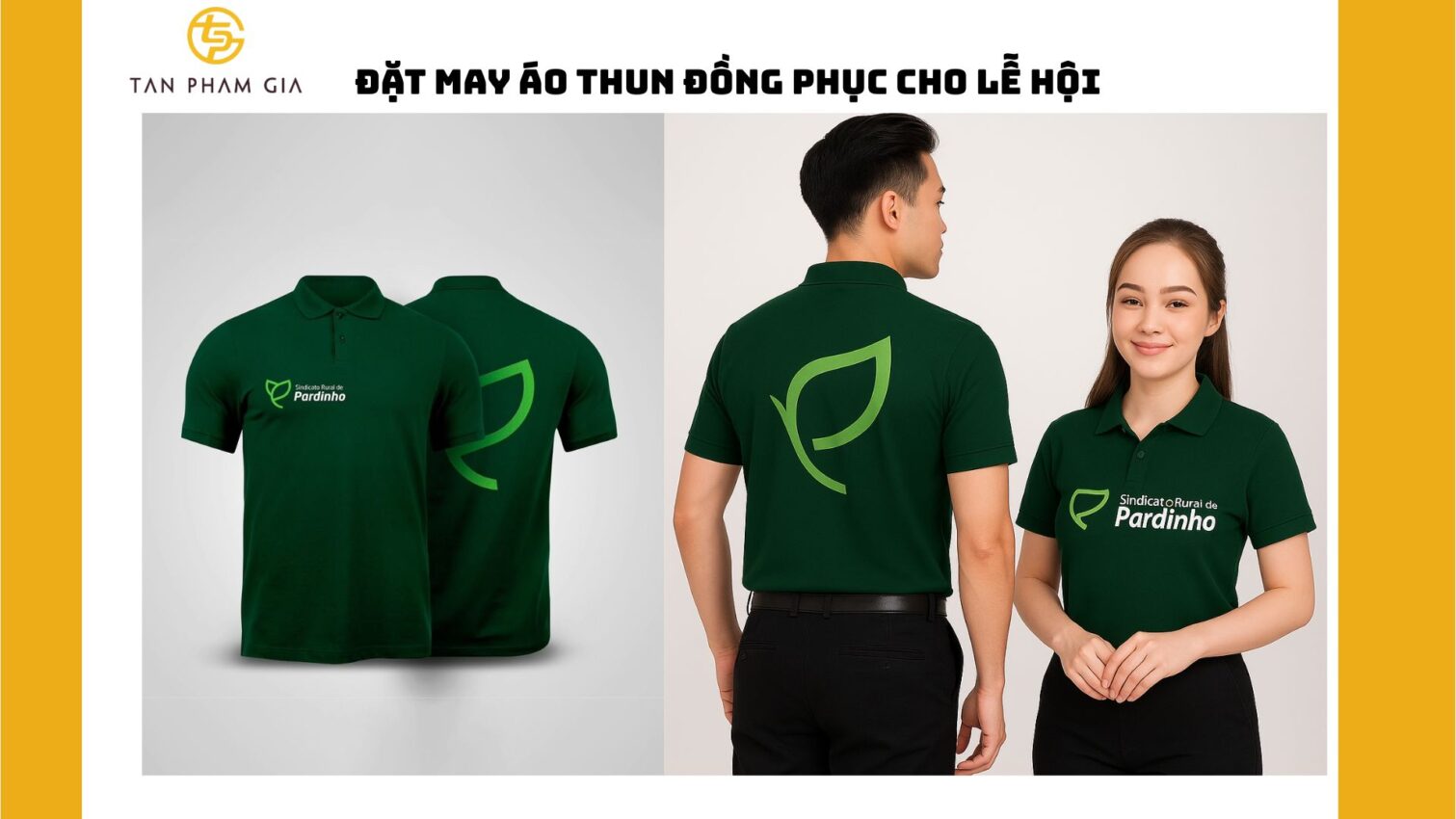 Đặt may áo thun đồng phục cho lễ hội