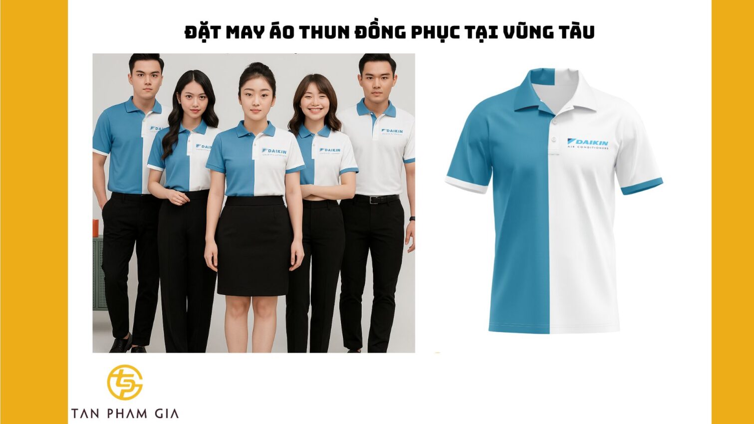 Đặt may áo thun đồng phục tại Vũng Tàu