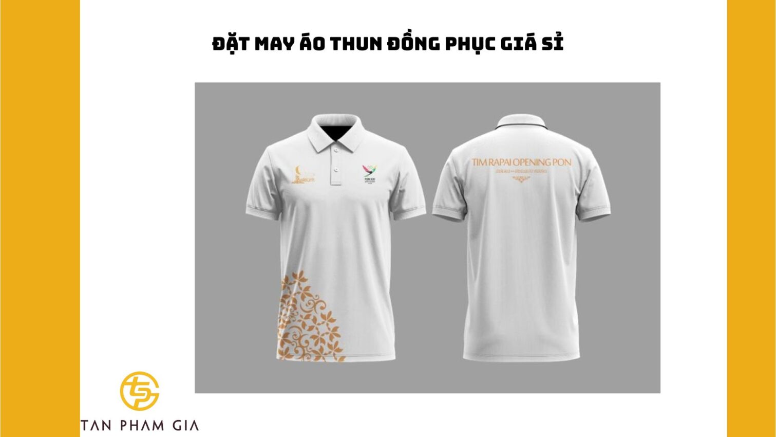 Đặt may áo thun đồng phục giá sỉ