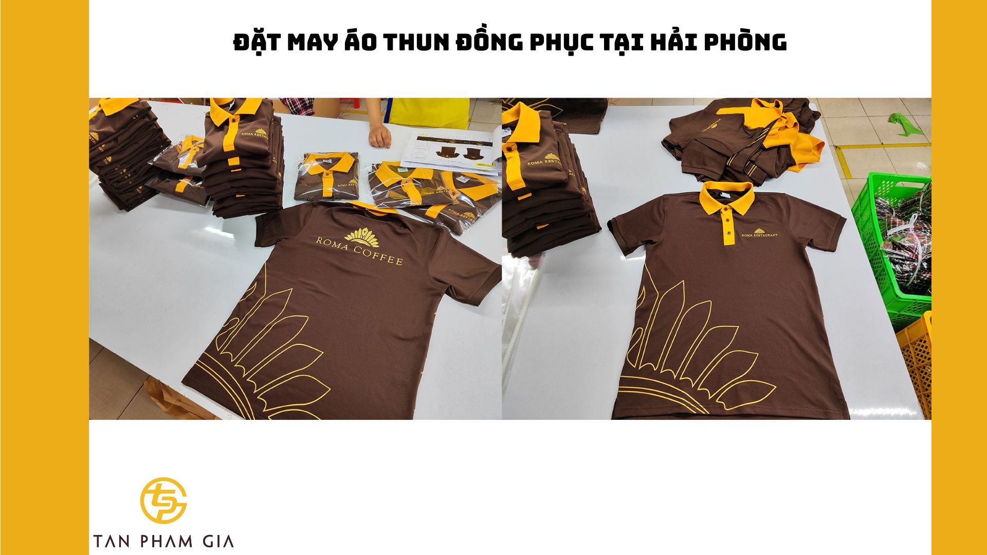 Đặt may áo thun đồng phục tại Hải Phòng
