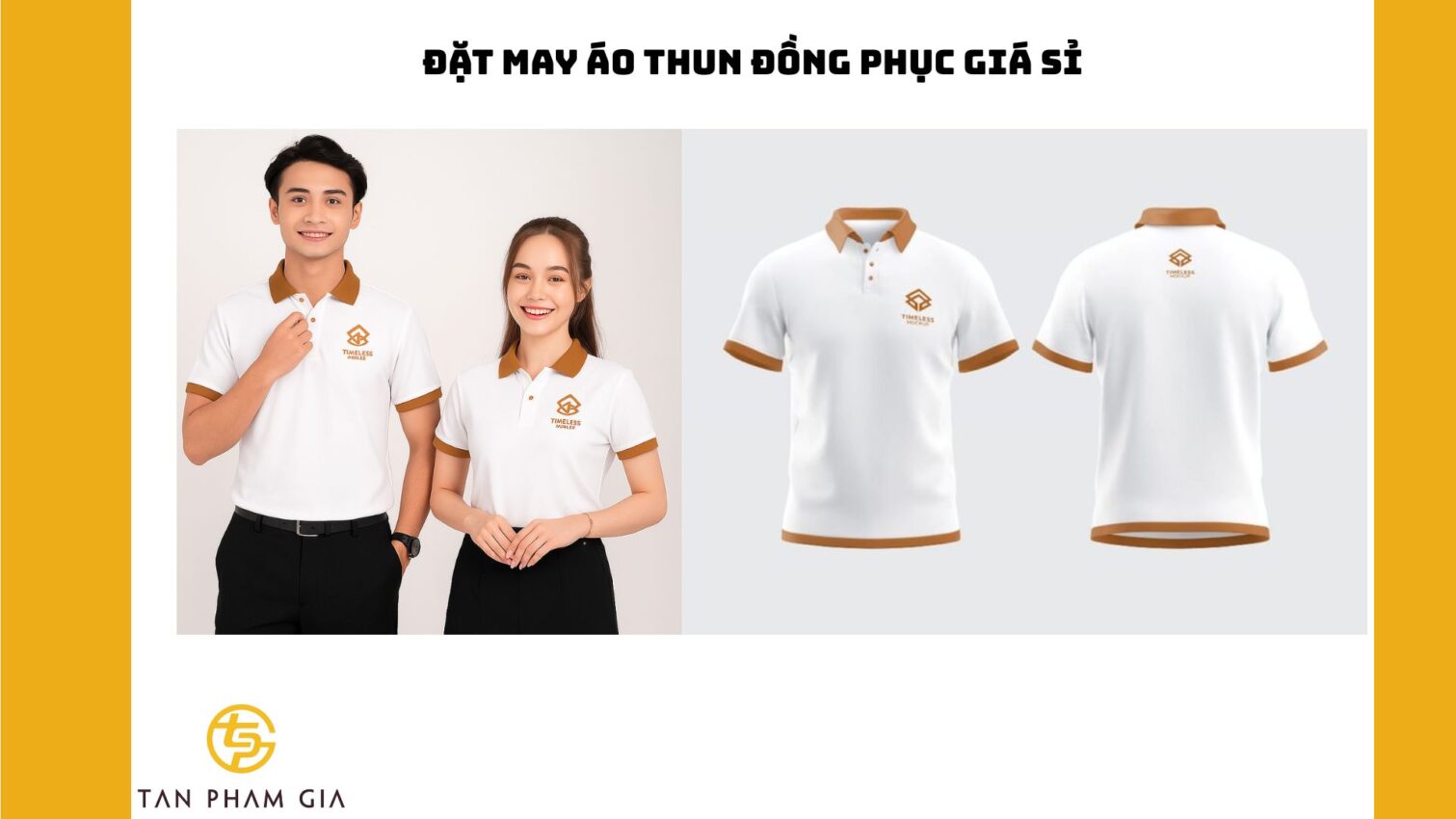 Đặt may áo thun đồng phục giá sỉ