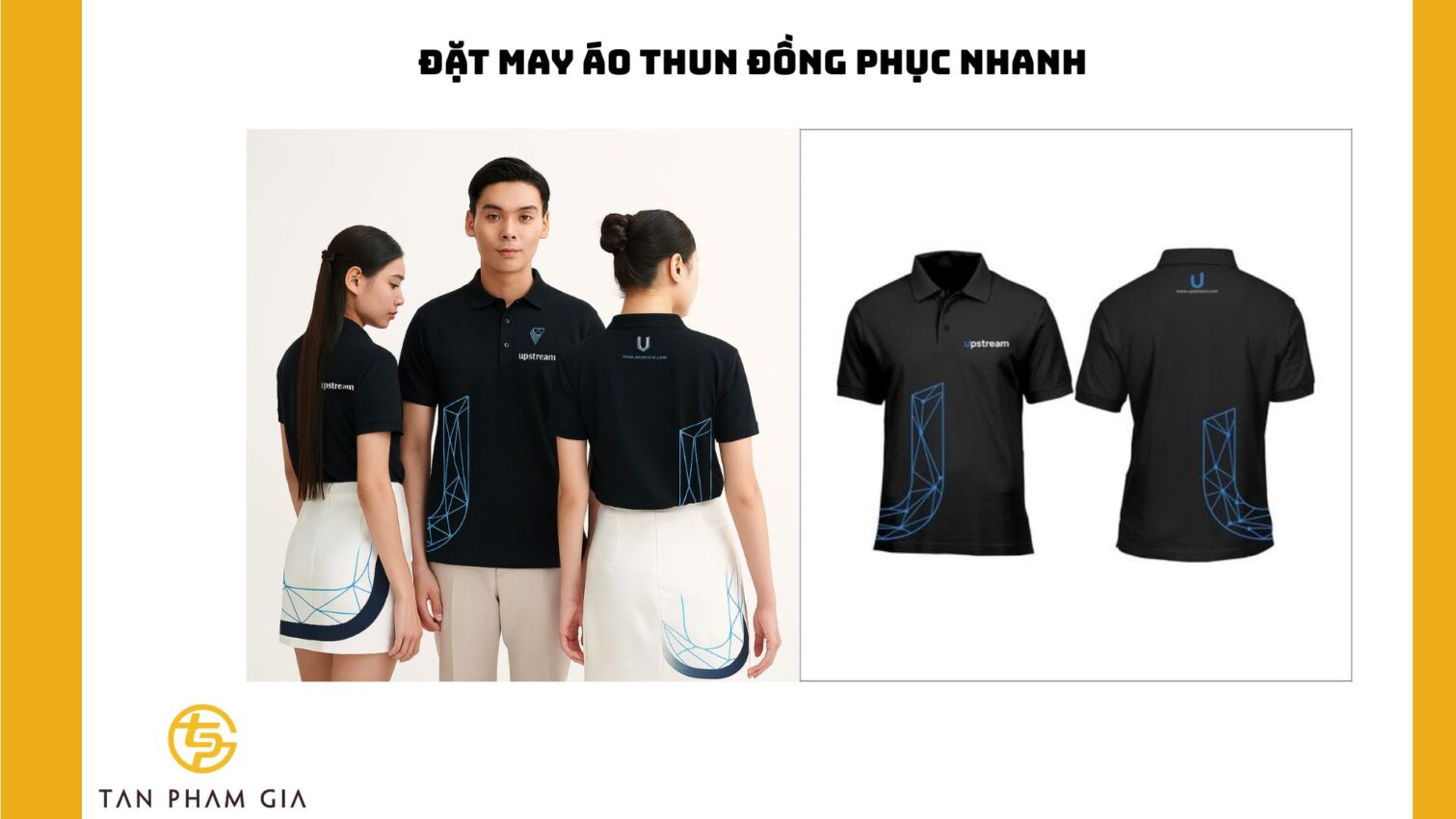 Đặt may áo thun đồng phục nhanh