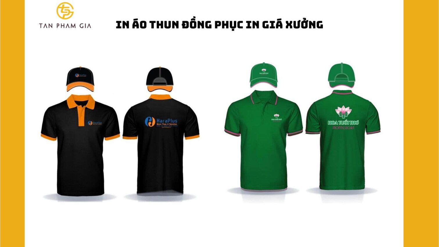 In áo thun đồng phục in giá xưởng
