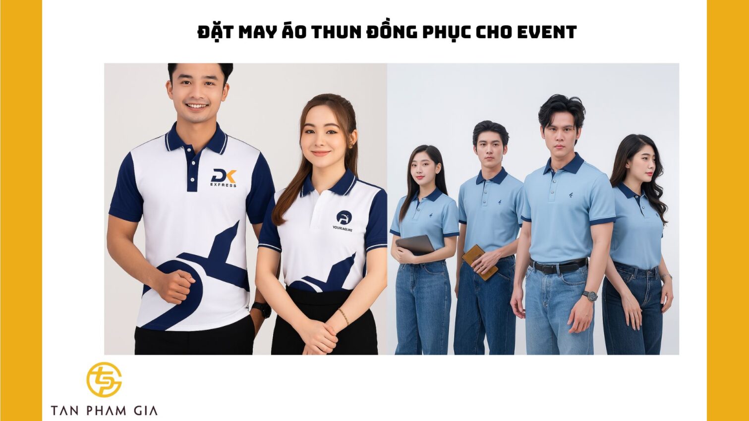 Đặt may áo thun đồng phục cho event