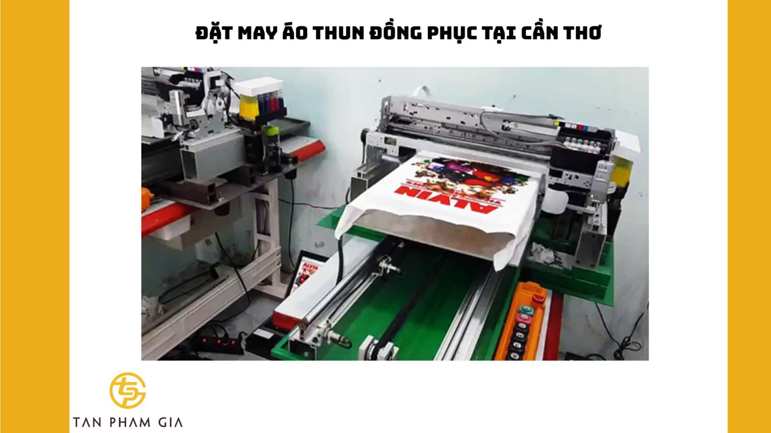 Đặt may áo thun đồng phục tại Cần Thơ