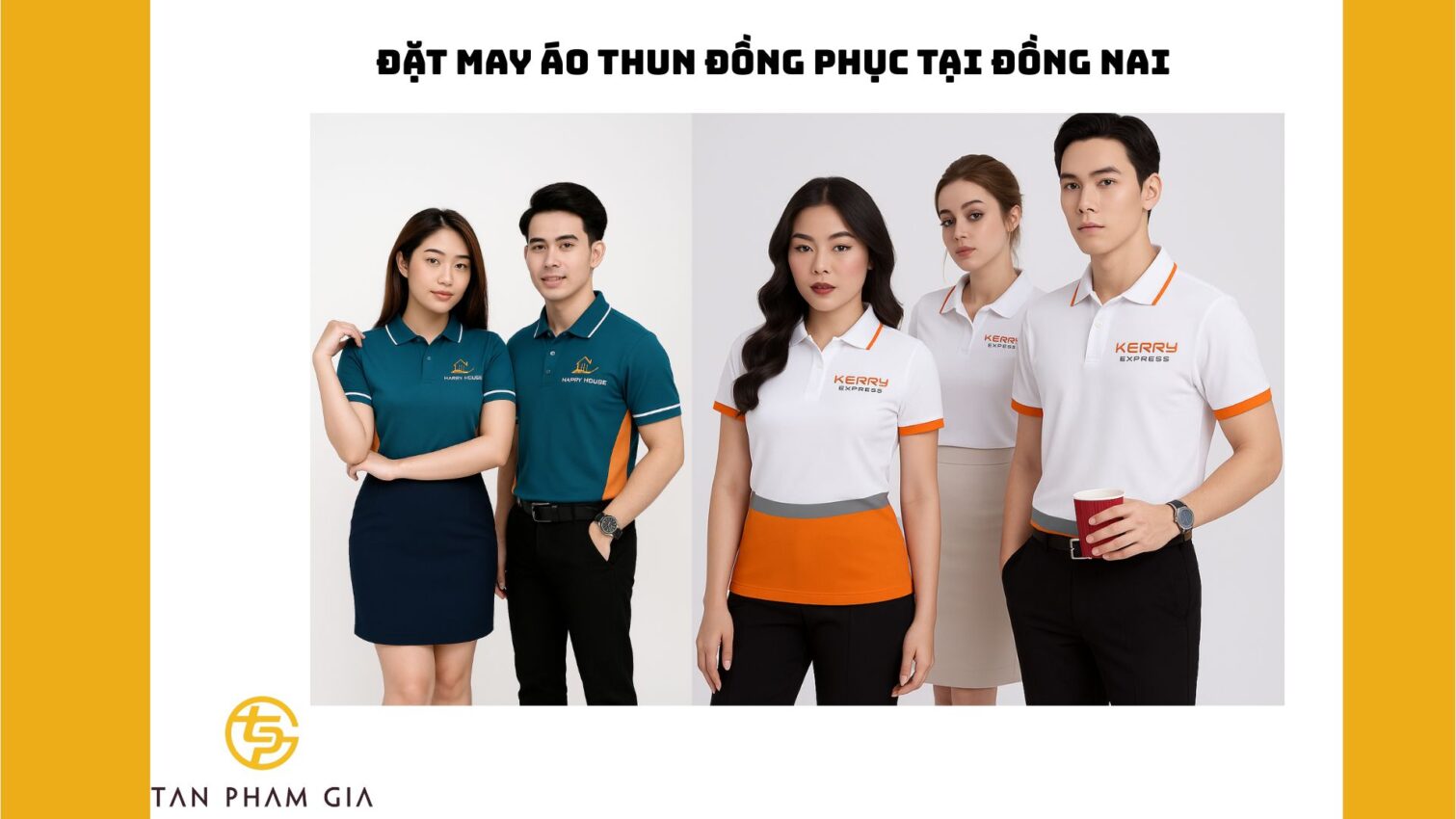 Đặt may áo thun đồng phục tại Đồng Nai