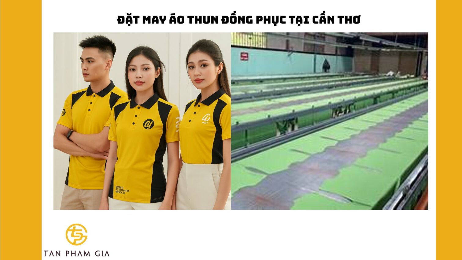 Đặt may áo thun đồng phục tại Cần Thơ