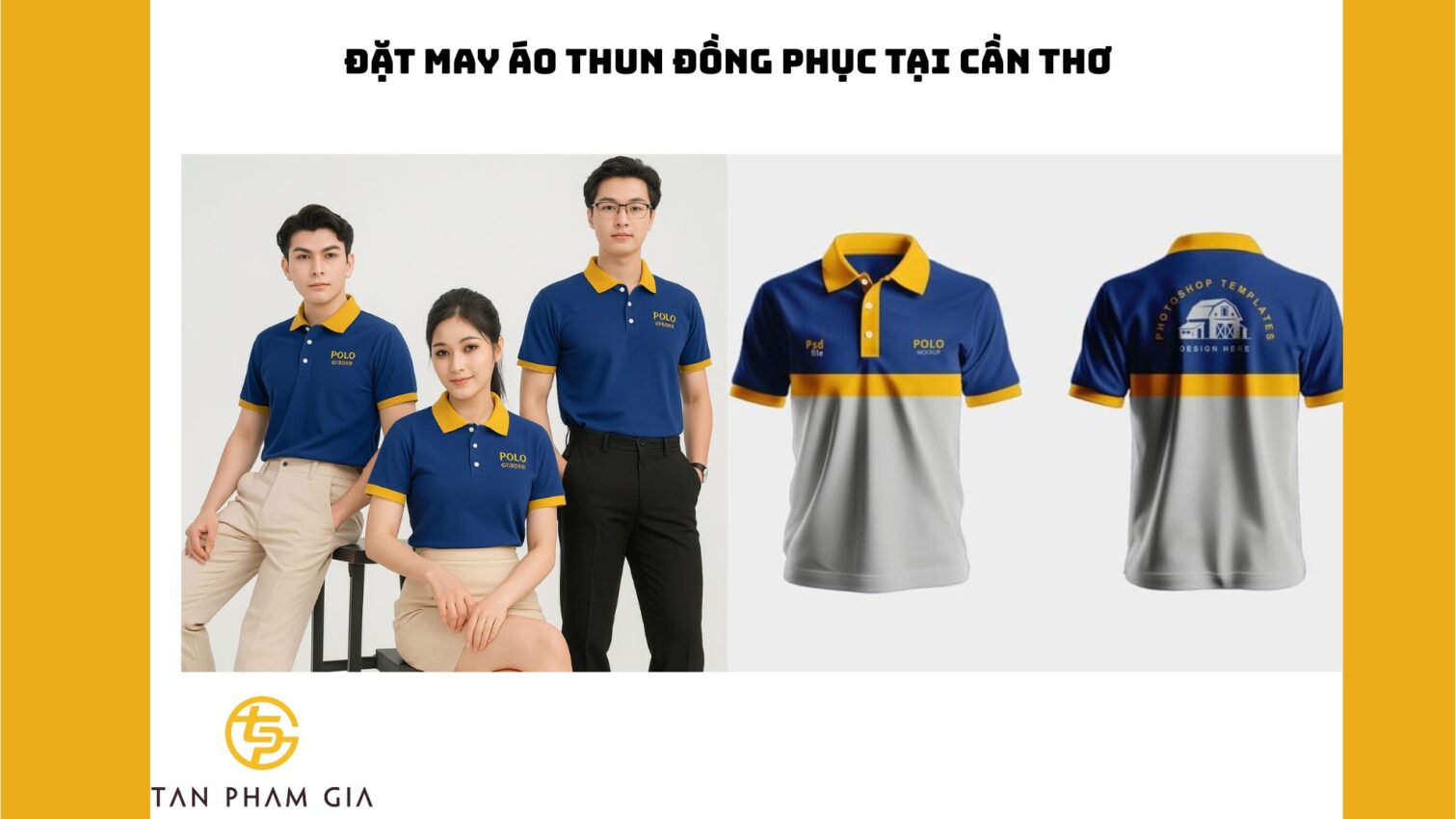 Đặt may áo thun đồng phục tại Cần Thơ