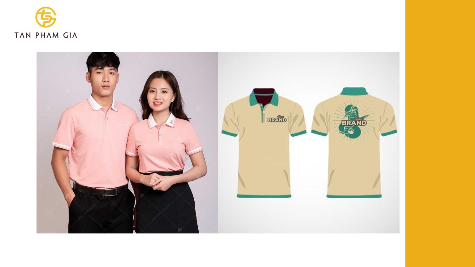 Mẫu áo thun đồng phục cho tiệm bánh ngọt dễ thương