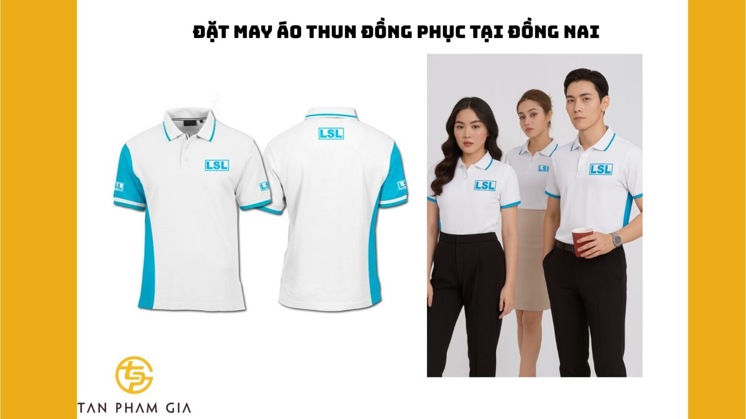 Đặt may áo thun đồng phục tại Đồng Nai