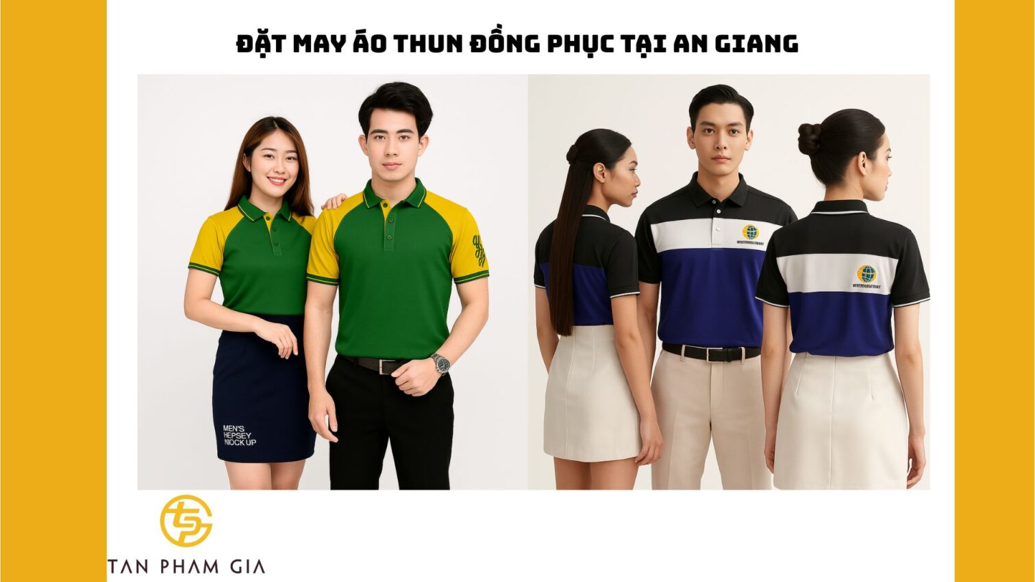 Đặt may áo thun đồng phục tại An Giang