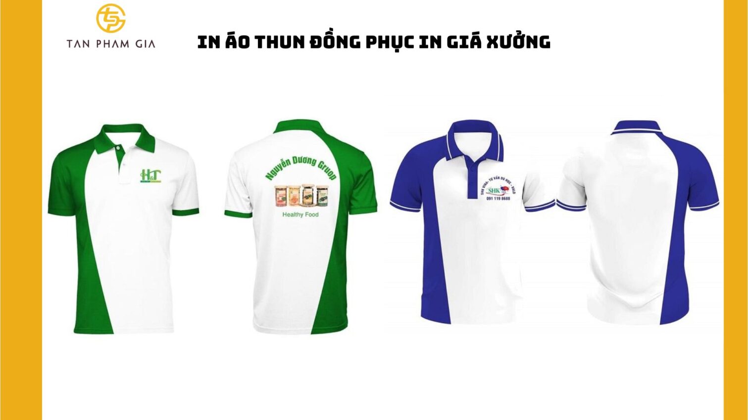 In áo thun đồng phục in giá xưởng