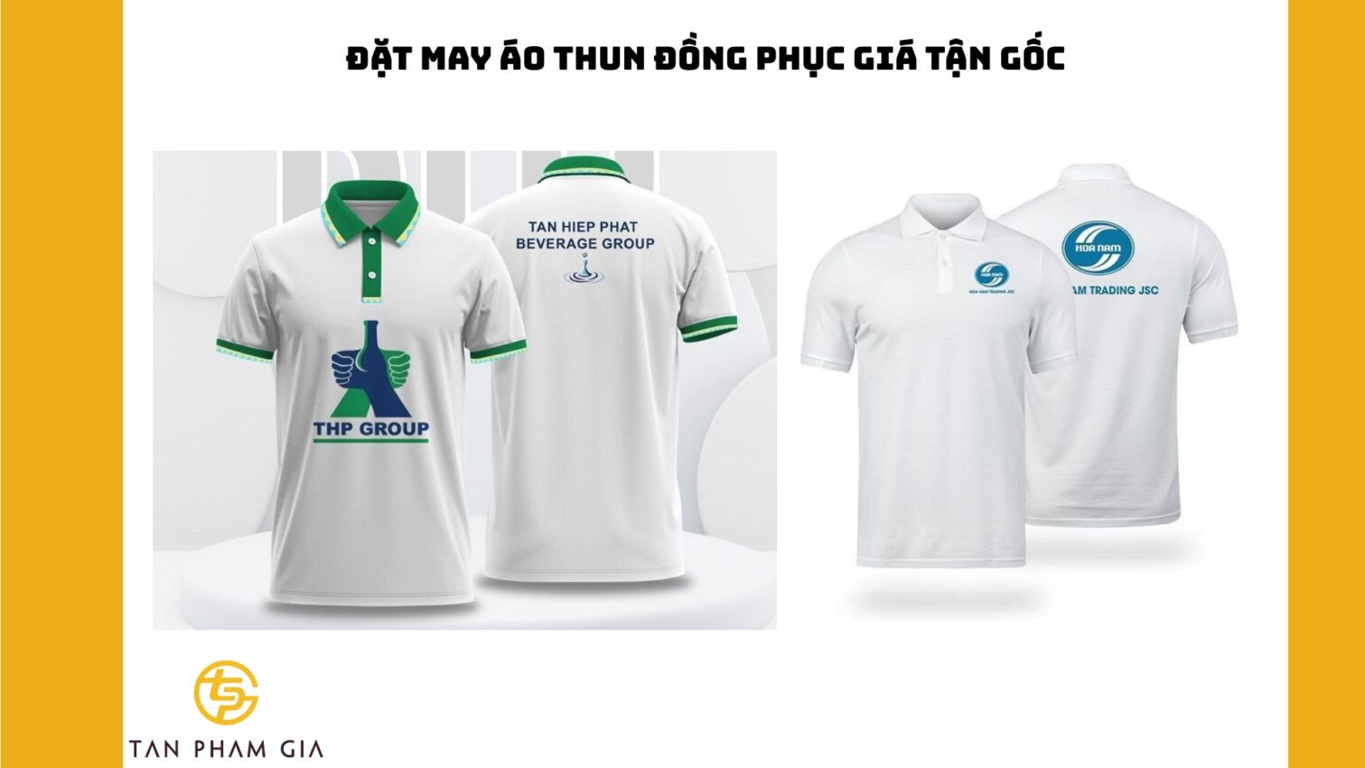 Đặt may áo thun đồng phục giá tận gốc