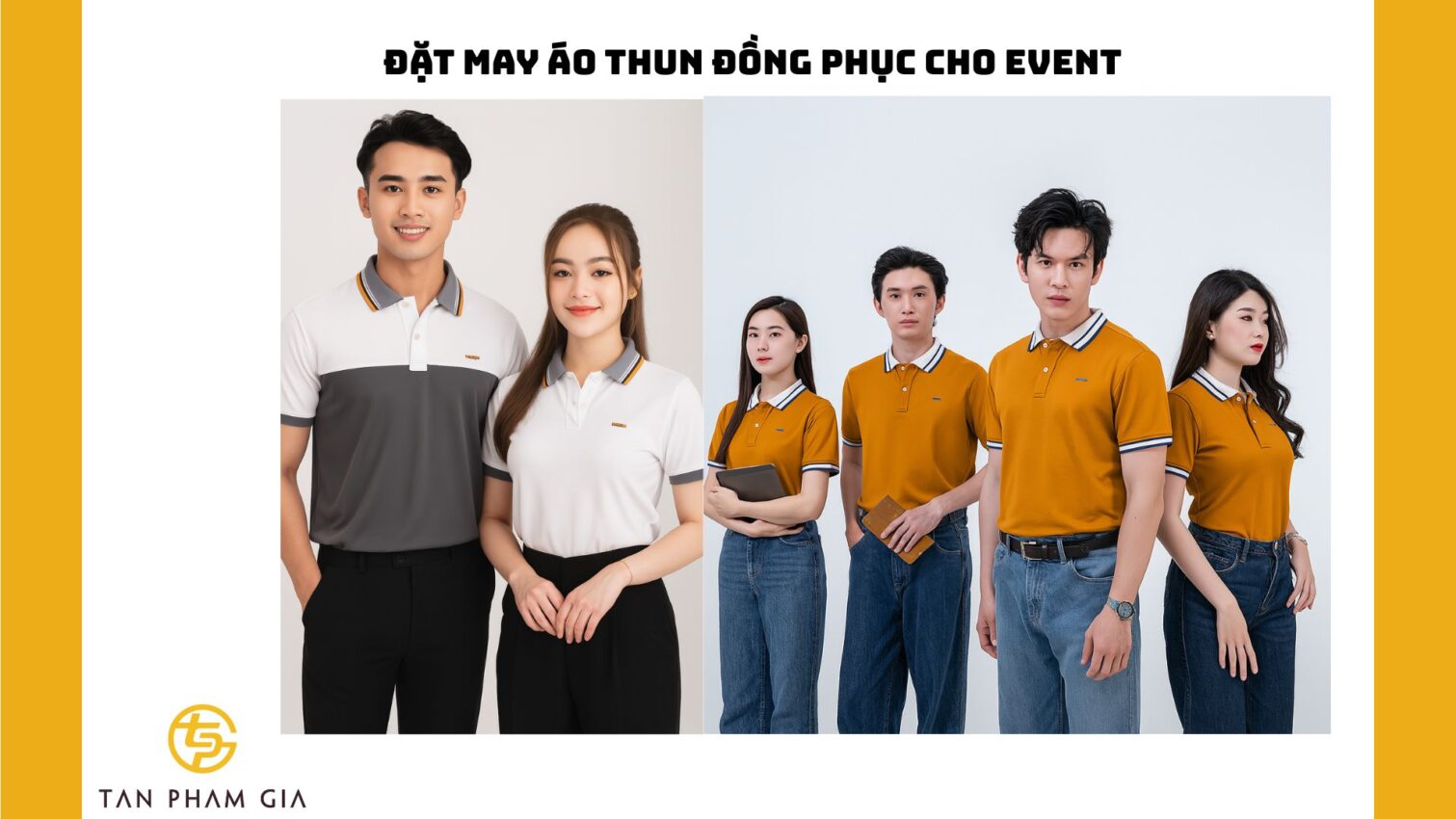 Đặt may áo thun đồng phục cho event