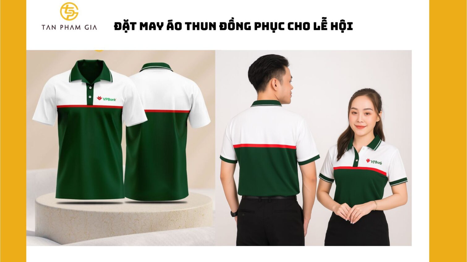 Đặt may áo thun đồng phục cho lễ hội