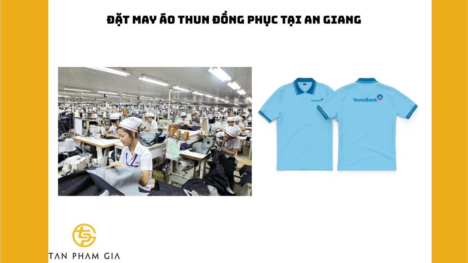 Đặt may áo thun đồng phục tại An Giang